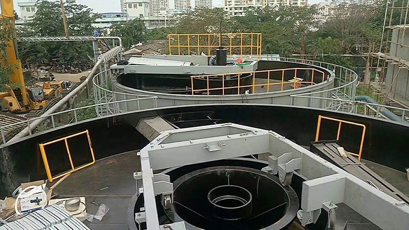 大型淺層氣浮除油設(shè)備安裝