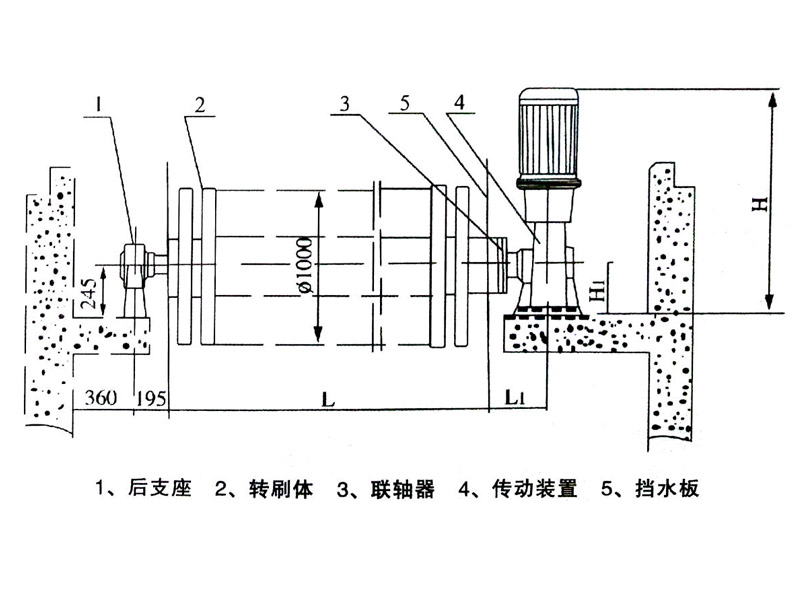 轉(zhuǎn)刷曝氣機
